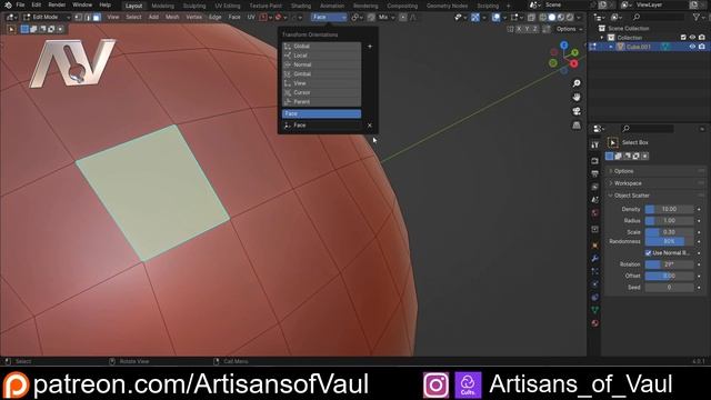How to move vertices in Blender without impacting smooth object shapes смотреть онлайн