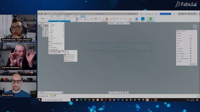 LOFT - Unione di 3 Sketch con Fusion 360 смотреть онлайн