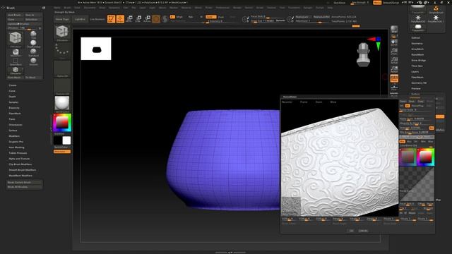 ｢베이직과정｣Zbrush Normal Map bake "지브러쉬 노말맵 추출" 툴 시연영상..By 용샘 смотреть онлайн