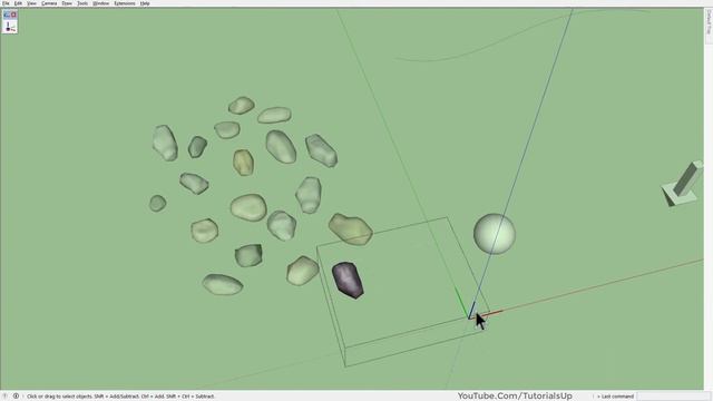 How to Use Curic Axis Tool in SketchUp - TutorialsUp смотреть онлайн