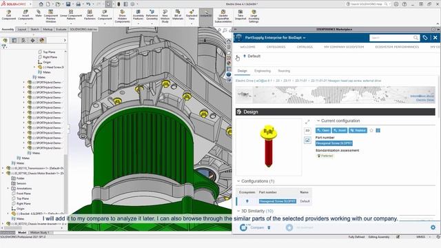 PartSupply Enterprise in SOLIDWORKS: Optimized Components Consumer смотреть онлайн