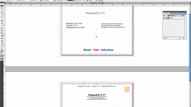 Place an EPS template in InDesign смотреть онлайн