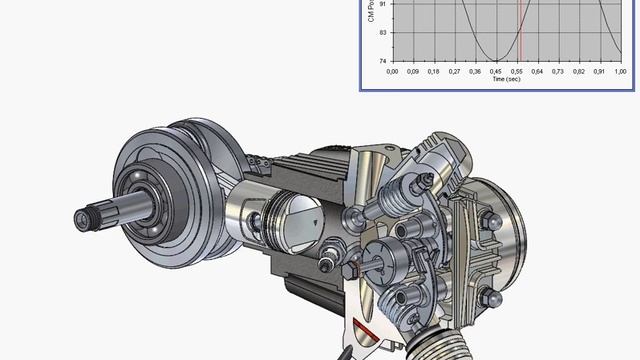 Honda 4takt motor in Solid Works смотреть онлайн