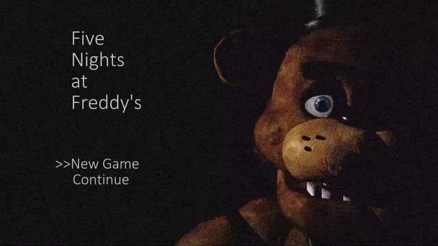 (FNAF/Blender) Five nights at Freddy's 1 main menu but its animated смотреть онлайн