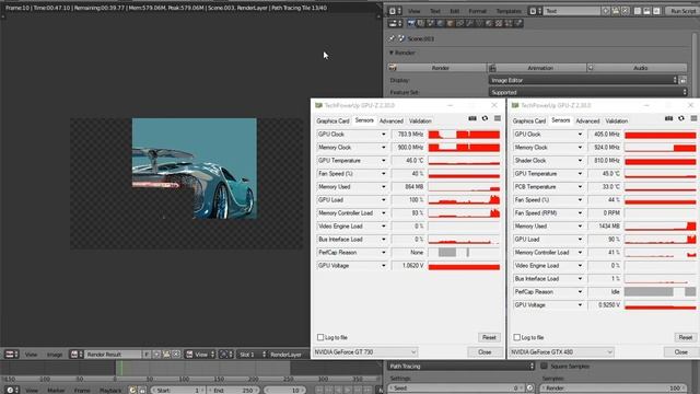 Blender dual gpu rendering смотреть онлайн