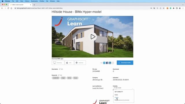 BIMx Transfer Site смотреть онлайн