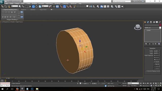 How to Texture 3D object using bitmap (UVW Texturing) - 3Ds Max смотреть онлайн