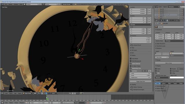 Part 8: Blender Time Tutorial, Animation And Lighting смотреть онлайн