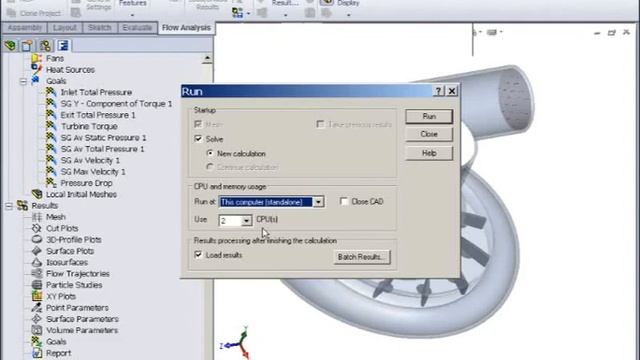 【FLOEFD】Turbocharger CFD analysis Mentor Graphics Mechanical смотреть онлайн