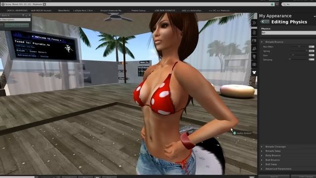 Playing With My Boobs | Second Life Avatar Physics смотреть онлайн