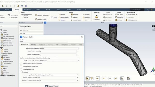 Analisis de flujo en tuberia en Ansys смотреть онлайн