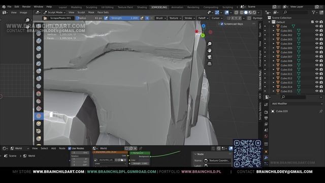 3D Lowpoly PBR Game Asset Creation | Blender & Substance смотреть онлайн