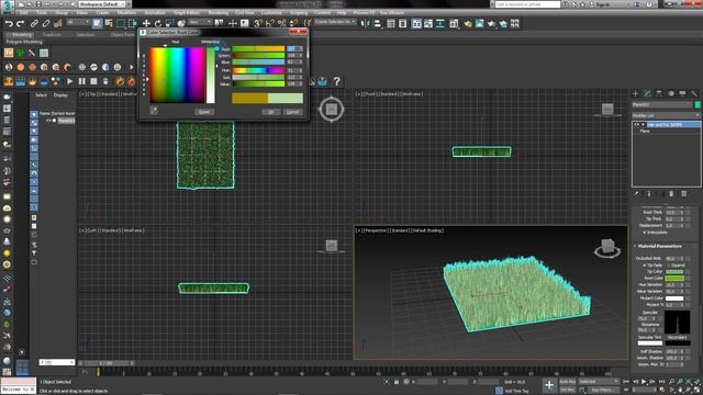 HOW EASY TO MAKE GRASS IN 3d Max смотреть онлайн
