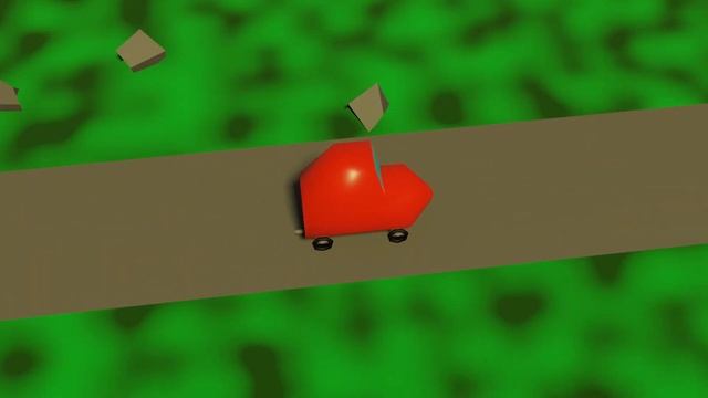Toy Car Blender Animation. смотреть онлайн