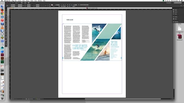 How to package a file in Adobe Indesign смотреть онлайн