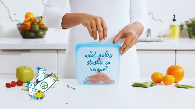 Stasher - The evolution to plastic zip lock bags смотреть онлайн
