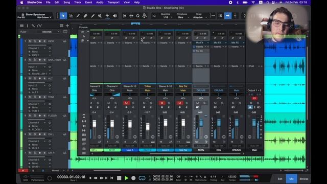 5 STEPS MIXING ROUTINE // Mixing Drums W/ Studio One Plug-ins