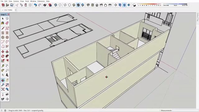DỰNG HÌNH PHỐI CẢNH 3D SKETCHUP NHÀ PHỐ _ PHẦN 2 смотреть онлайн