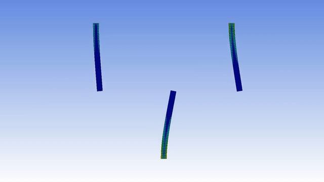 One Way FSI, Animation - Part #09, Equivalent Stress XY смотреть онлайн
