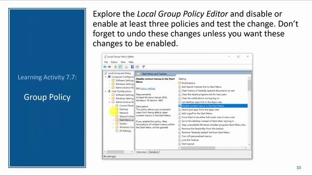 Host Hardening: Group Policy Objects смотреть онлайн