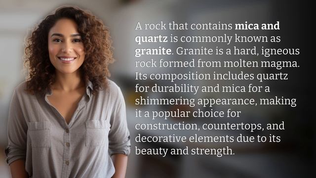 What rock has mica and quartz? смотреть онлайн