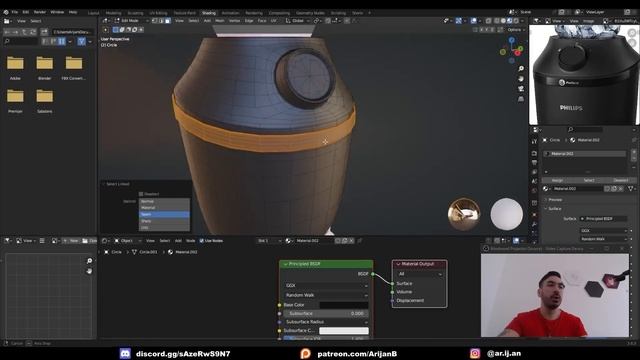 Modeling a Blender in Blender - Product Visualization Tutorial (Aryan) смотреть онлайн