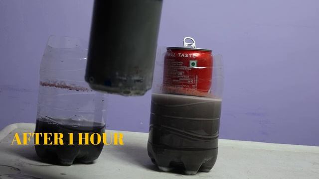 Coca Cola vs Drain Cleaner - what is inside of a aluminum can, Amazing Experiment смотреть онлайн