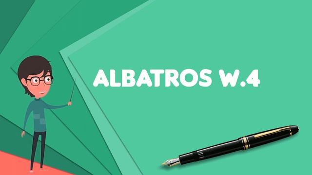 What is Albatros W.4? Explain Albatros W.4, Define Albatros W.4, Meaning of Albatros W.4 смотреть онлайн