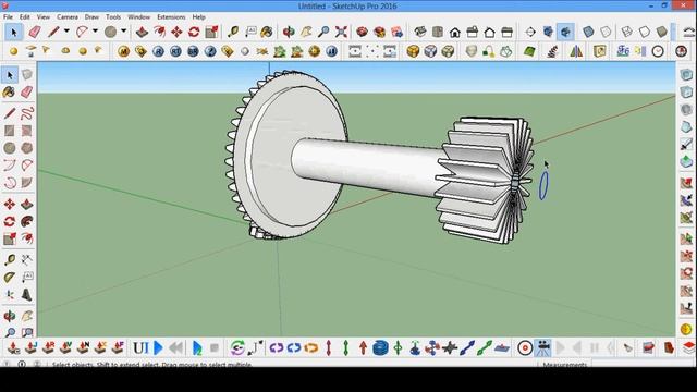 Running gear with MS Physics Plugin. смотреть онлайн