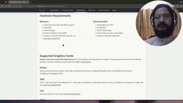 Blender 3D Software and Hardware Requirements смотреть онлайн