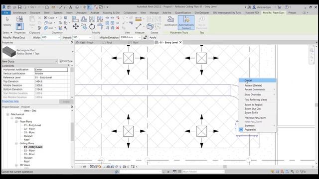 Autodesk Revit MEP: Creating HVAC System смотреть онлайн