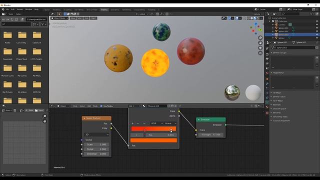 How To Make A Solar System in Blender 2.82! смотреть онлайн
