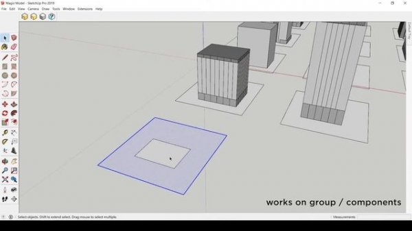 Sketchup | Plugin | Magiz | Convert Blocks into Buildings |