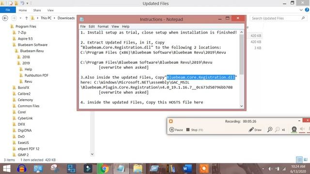 Bluebeam 2019 1 Activation Video