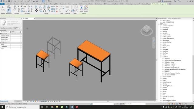 Revit - Modelagem de Componente - Parte 4 (Converter em Família) смотреть онлайн