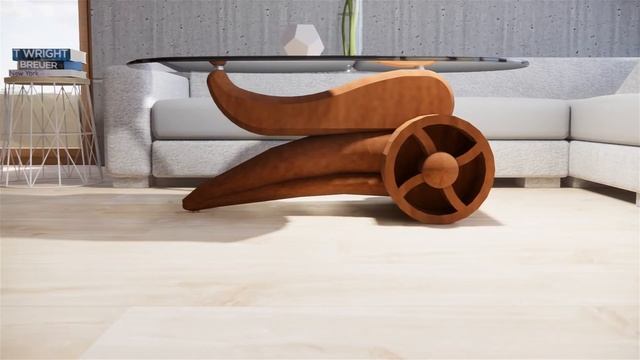 ‘LOKALITI’ Rhinoceros Hornbill Inspired Coffee Table смотреть онлайн