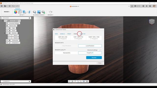 Fusion 360 Express | RENDER | EP121: RENDER смотреть онлайн