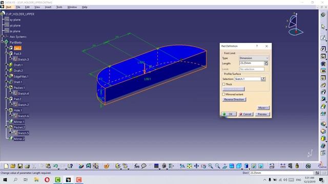 Learning CATIA 4 Modeling Tree смотреть онлайн