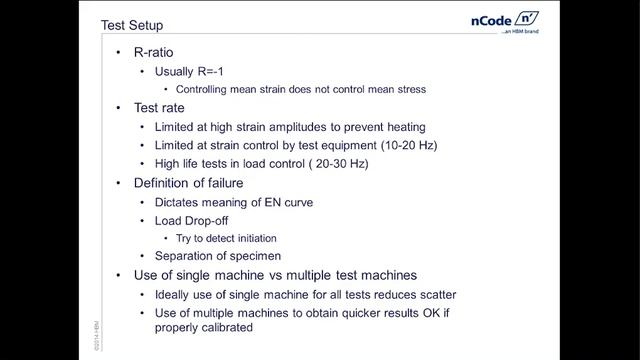 Important Factors in Material Fatigue Testing 1