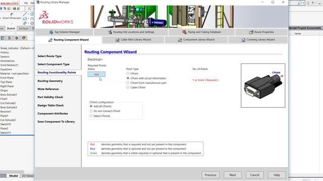FSAE Electrical Project: Creating Electrical Connection Points inside the SOLIDWORKS part смотреть онлайн