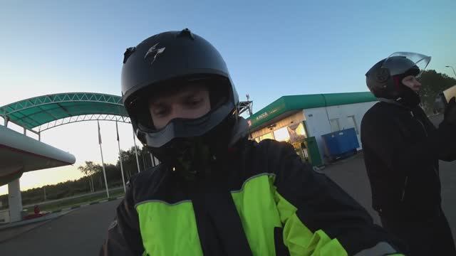 Поездка Ярославль-Москва и обратно на Honda Super Cub aa04. смотреть онлайн