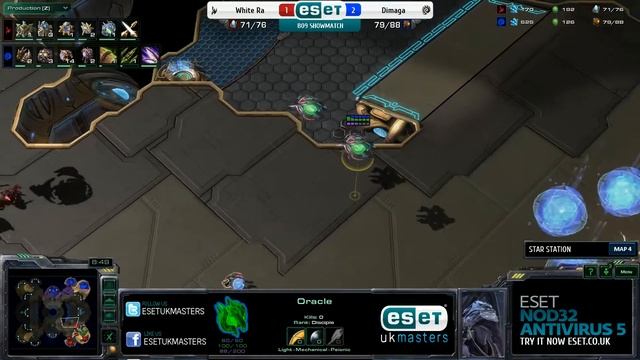 [P] White-Ra vs [Z] Dimaga - ESET UK Masters HOTS Shodown Map 4 смотреть онлайн