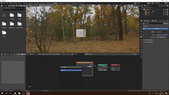 Caricare immagini Hdri in Blender 2.8 смотреть онлайн