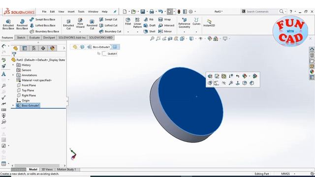 Learn to model and assemble basic CAR suspension model | SolidWORKS Assembly Beginner Tutorial смотреть онлайн