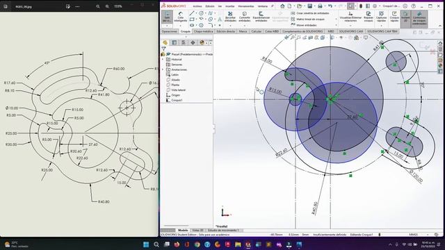 Tutorial Básico de Croquizado SolidWorks 06 смотреть онлайн