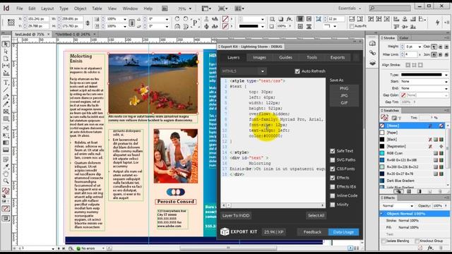 Lightning Storm for InDesign CC смотреть онлайн