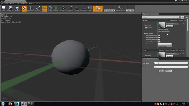 Unreal Engine 4/3d max Tutorial: LOD (english) смотреть онлайн