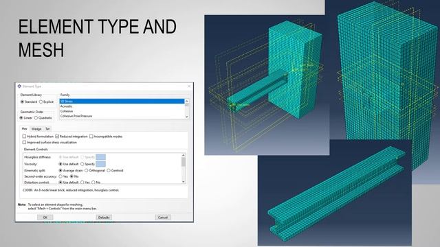 Embedded Base Plate FEM Analysis смотреть онлайн