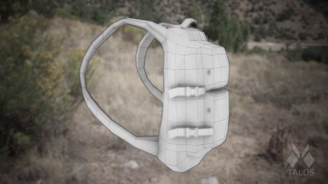 TALOS: Army Backpack 3D Model (Jungle, Desert, Urban camo) смотреть онлайн