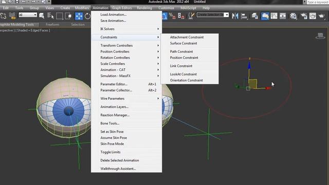 Creating & Controlling Simple Eyes in 3ds Max: 3 - Controlling both eyes together смотреть онлайн